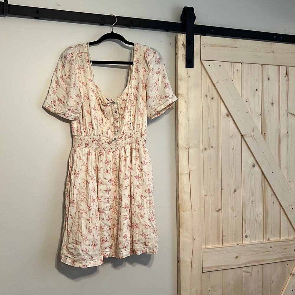 Free People Short Sleeved Dress